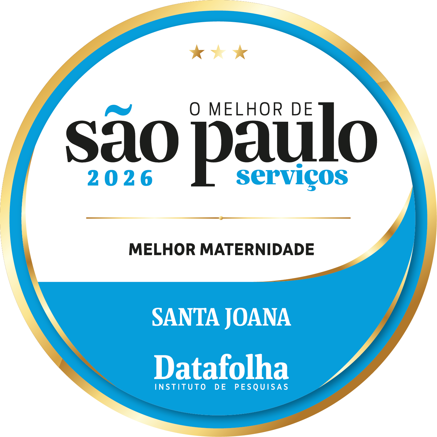 Prêmios Datafolha: 6 anos Melhor maternidade de São Paulo
